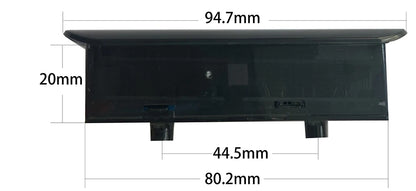 Termostato digital con pantalla, temporizador y sensor para tuberías de acero en el baño. Calentador eléctrico de toallas.
