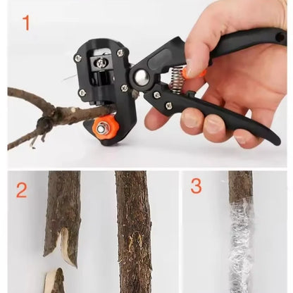 Herramientas de jardinería Tijeras de podar profesionales para agricultura Tijeras de injerto Tijeras de vacunación para árboles frutales Cuchillo de corte de poda