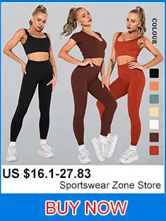 Conjunto deportivo para mujer, top deportivo, leggings de yoga, sujetador deportivo, leggings sin costuras para realce de glúteos.