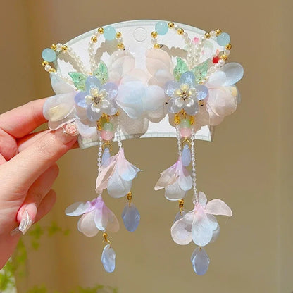 Accesorios para niños, accesorios para el cabello de fiesta de princesas, regalo cultural infantil, accesorios para el cabello de niña, horquillas y pinzas para el cabello