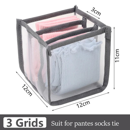 Caja de almacenamiento para organizar jeans, organizador de armario, sistema de organización de ropa, organizador de cajones, armario, organizador de almacenamiento de pantalones