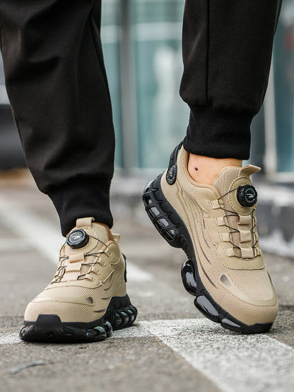 Work Safety Shoes Men Women Steel Toe Sneakers Air Cushion Indestructible Security Protection Safety Boots Size 47 48 Footwear