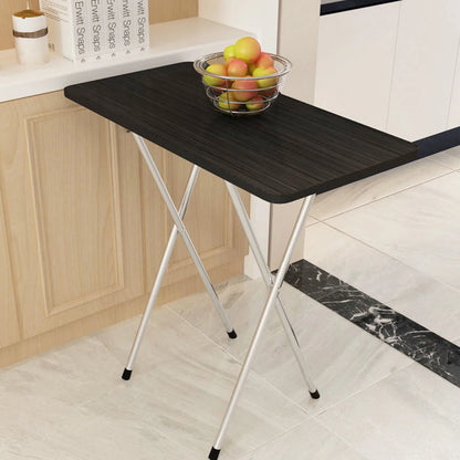 Mesa de jardín portátil, plegable, de madera, para el té de la tarde, ultraligera, para Navidad, camping, barbacoa, picnic.