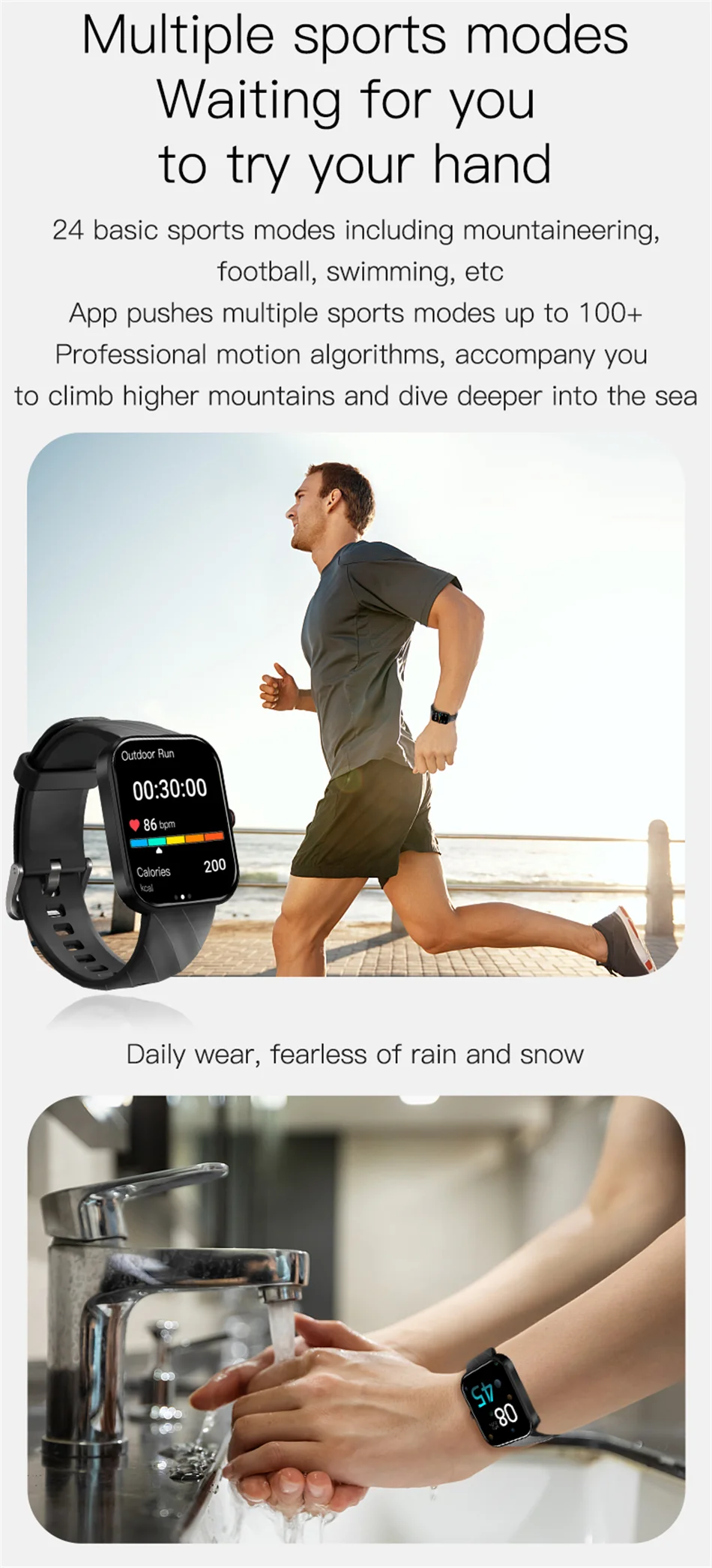 LIGE - Reloj inteligente para hombre, pantalla de 1,91 pulgadas, Bluetooth, llamadas, más de 100 modos deportivos, monitorización del sueño, resistente al agua, para mujer (regalo 2025)