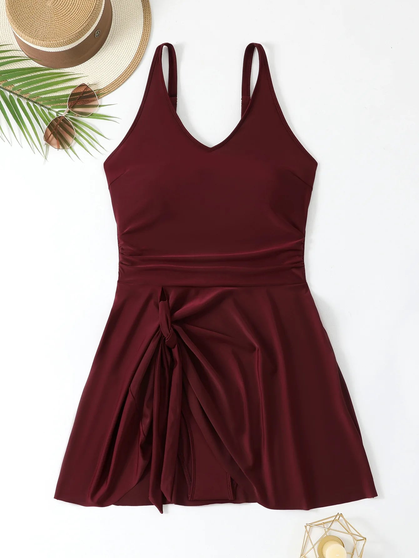 Traje de baño tankini de talla grande para mujer 2025, bikini de talla grande, traje de baño de una pieza para mujer, traje de baño de playa, monokini