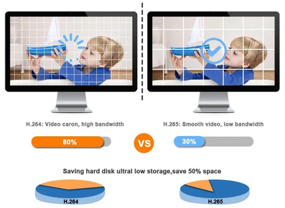 Cámara IP NINIVISION IPC-8MP HD Negra PoE Carcasa Metálica Micrófono Integrado Audio Visión Nocturna a Color Video de Vigilancia para NVR IP 4K de 10 canales