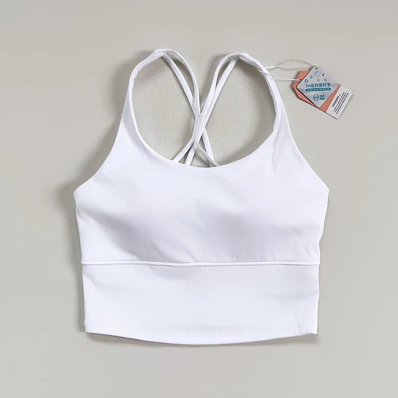 Un sujetador de fitness para yoga, un sujetador de entrenamiento de fitness profesional para mujeres, un sujetador halter de fitness para yoga para mujeres