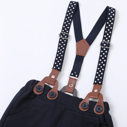 Ropa para bebé niño, traje de bautizo, bautismo infantil, Pascua, dedicación, trajes blancos, conjunto de regalo para fiesta de cumpleaños y boda.