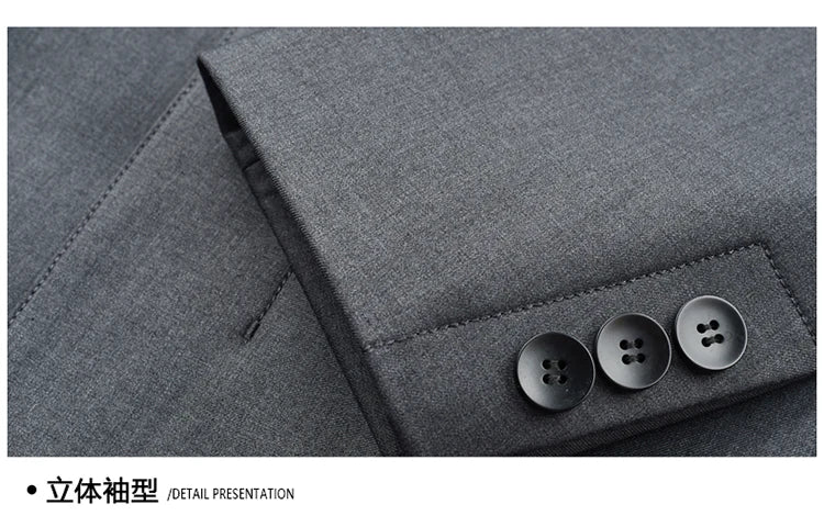 Gabardina coreana Maxbarley para hombre, otoño 2025, estilo casual de negocios, cortavientos, abrigo largo de estilo urbano.