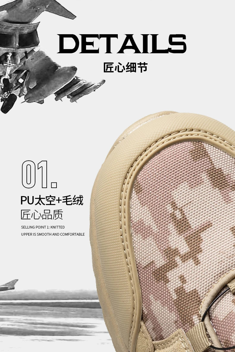 Botas tácticas para hombre, marca Army Boot, estilo militar, hasta el tobillo, para senderismo, seguridad, trabajo en el desierto, escalada, impermeables, de alta calidad.