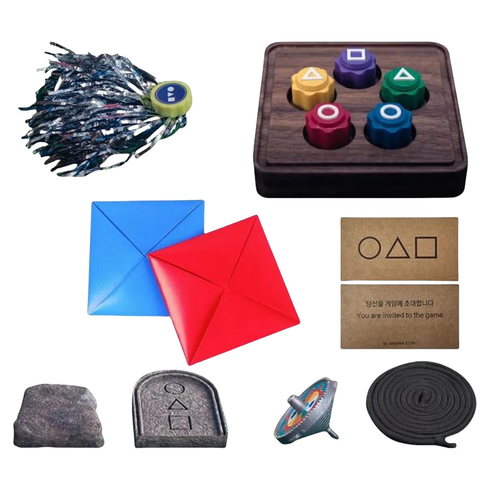 Juego tradicional coreano Juego folclórico coreano que incluye juegos de fiesta familiar Juego Gonggi Jebi Chagi Biseokchigi Paeng-y DDAKJI