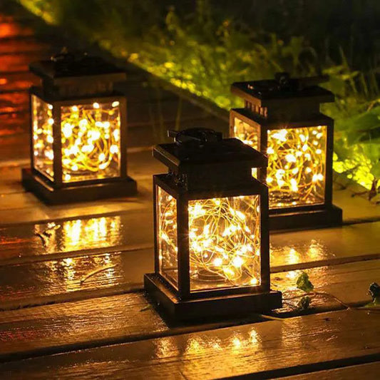 Luces LED solares para exteriores, focos de suelo, faroles, panel, vela, terraza, interior, colgantes, balcón, pájaros, decoración, iluminación para jardín