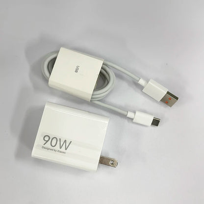 Xiaomi 90W Charger Fast Turbo Charging Wall Power Adapter 1M 6A Type C Cable Xiaomi Mi 15 14 Ultra Pro POCO X7 X6 Redmi Note 11T