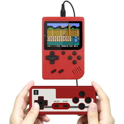 NUEVA mini consola de videojuegos retro portátil de 8 bits, reproductor de juegos portátil con 400 juegos integrados, salida AV, consola de juegos Game Boy