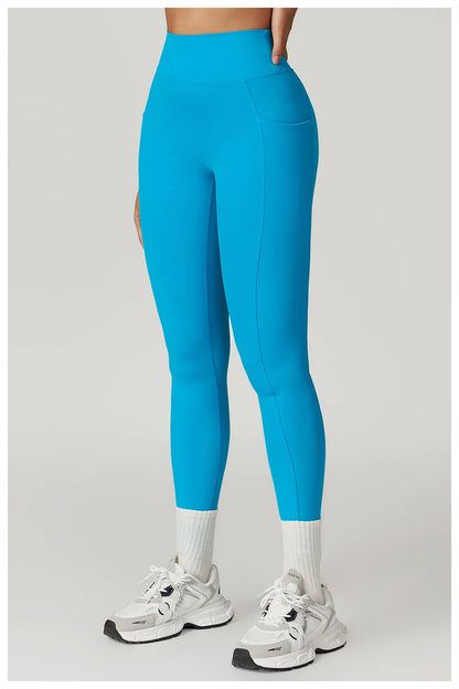 V-shaped Back Yoga Pants High Waist Leggings Gym Workout Tights Sport Women Fitness Female Legging Tummy Control Running Tights