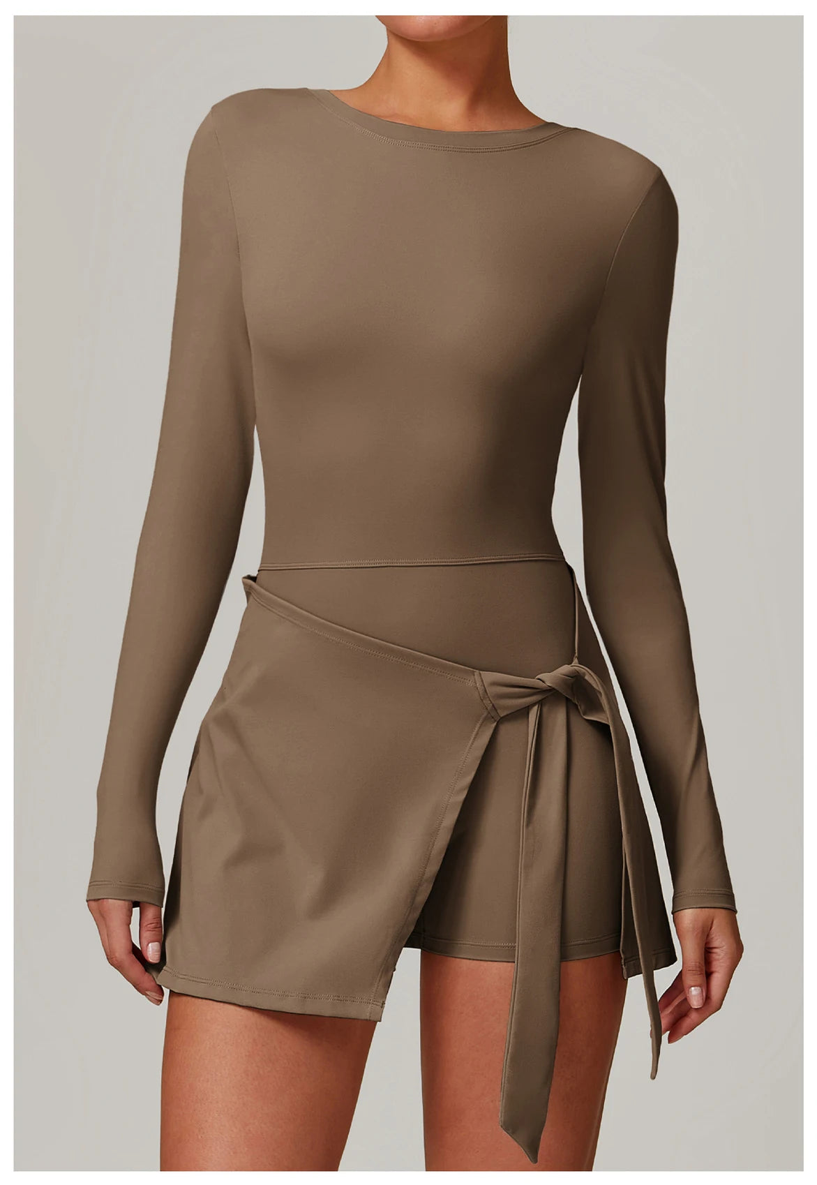 Conjunto de gimnasio de manga larga, mono deportivo corto sin mangas para mujer, ropa de yoga, monos de entrenamiento de una pieza para mujer, monos de recreación