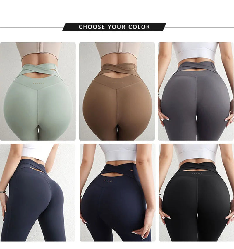 Pantalones de yoga Cloud Hide para mujer, cintura alta, deportivos, para gimnasio, mallas para chicas, leggings para correr, pantalones de entrenamiento.