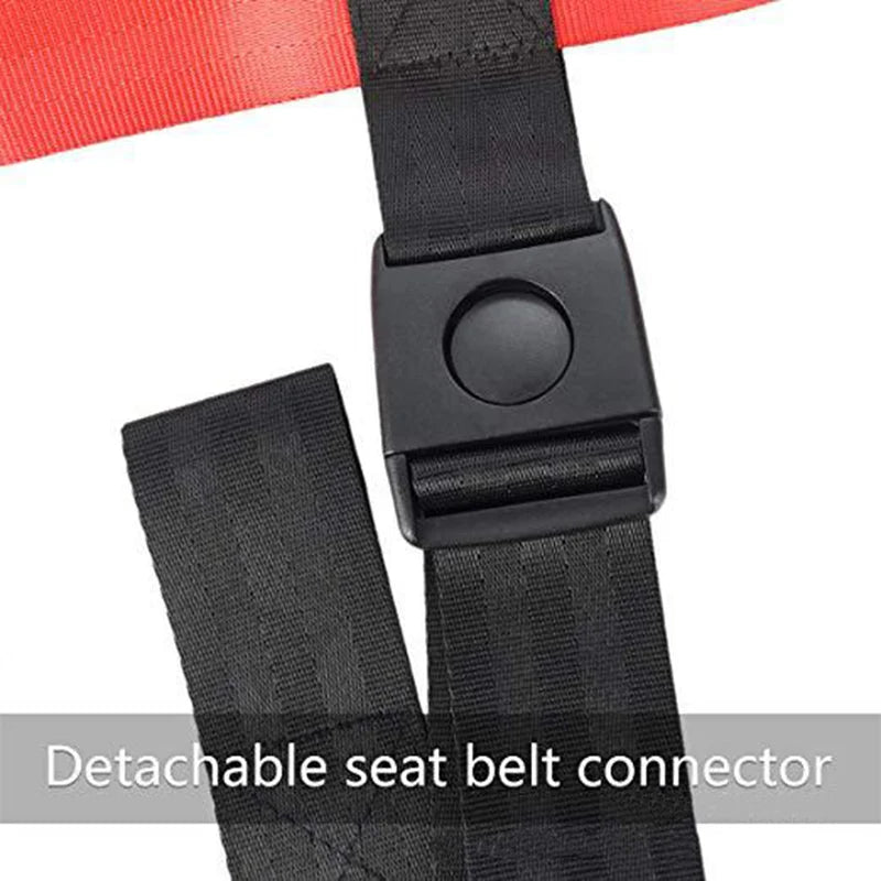 Arnés de seguridad para niños para viajes en avión, sistema de sujeción con arnés de seguridad, fácil de instalar, cinturón de seguridad ajustable para niños.