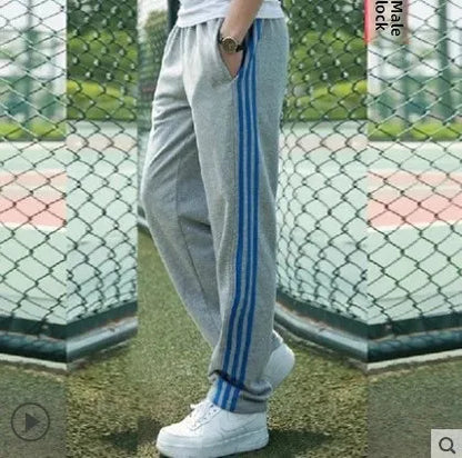 Pantalones deportivos holgados de algodón con pierna recta para hombre de talla grande, pantalones cortos de baloncesto, cómodos y transpirables, talla grande.