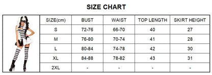 Adult Women Sexy Harley Costume Halloween Movie Quinn Naughty Joker Clown Harleyquin Fantasia Cosplay Fancy Dress