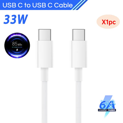 Cable USB tipo C original de Xiaomi, cargador rápido turbo de 120 W, 90 W y 67 W para Mi 15, 14, 13, 12 T Pro, 11 Ultra Poco X6, X7, Redmi Note BlackShark