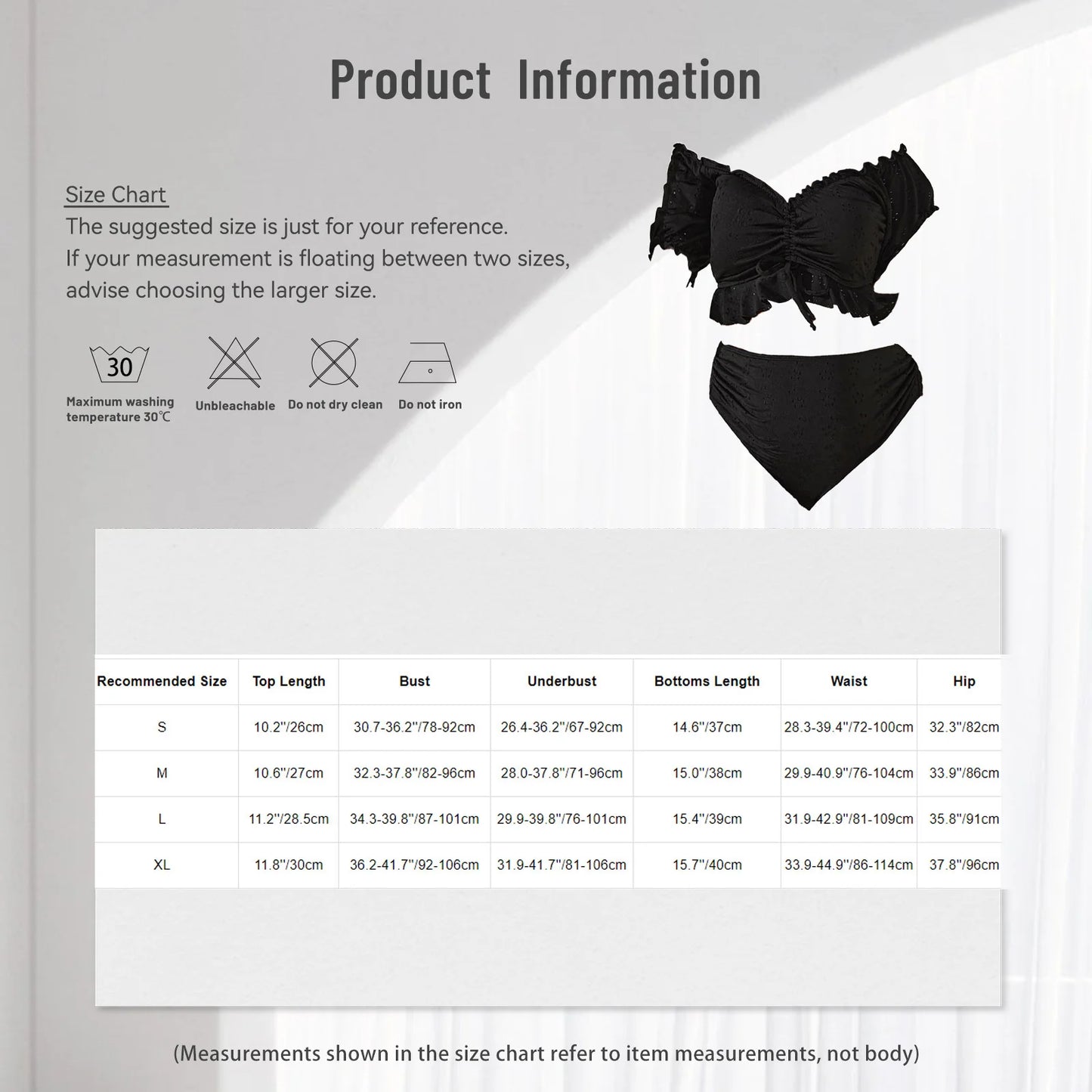 Conjunto de bikini de maternidad de 2 piezas, traje de baño con hombros descubiertos y volantes, top corto con braguita, para embarazadas, vacaciones en la playa, para tomar el sol.