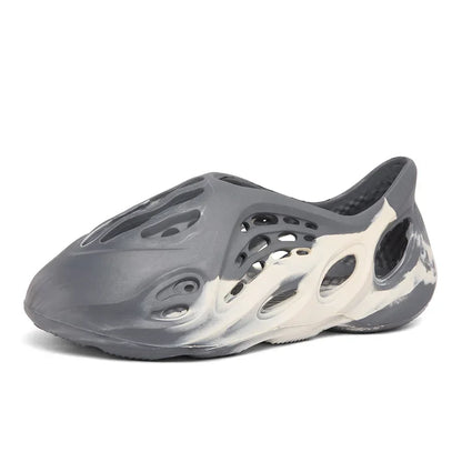 Pantuflas casuales y cómodas de EVA para hombre, modernas, con agujeros de coco, para exteriores, sin cordones
