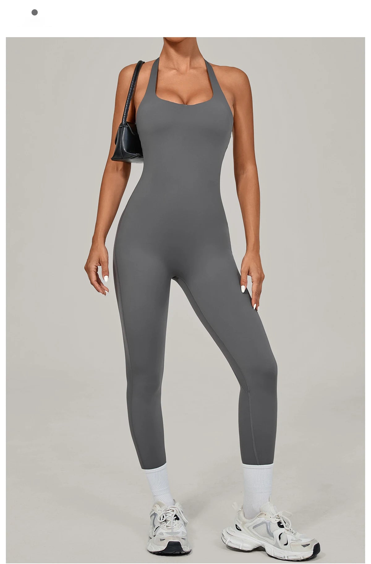 Nuevo Body de Yoga Sexy para Mujer, Mono Deportivo de una Pieza, Sin Mangas, Espalda Abierta, Conjunto de Yoga de Secado Rápido, Ropa Deportiva para Entrenamiento y Yoga.