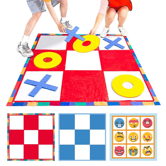 Ajedrez XO para exterior e interior, juguetes interactivos, deportes de ocio, juegos de formación de equipos para niños y adultos, juegos de carnaval, recuerdos de fiesta