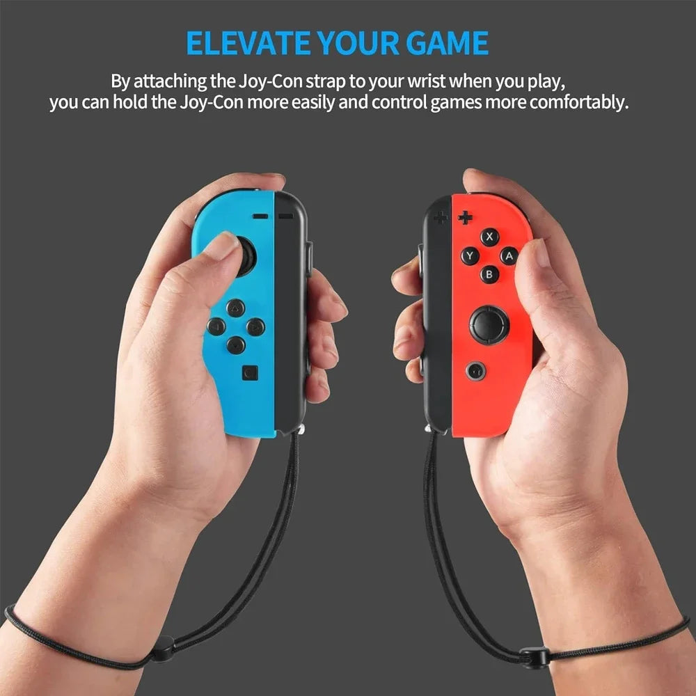 GAMINJA Para Nintendo Switch y OLED Gamepad Controller Gamepad Hand Rope Joy-con Correa de muñeca Laptop Videojuegos Accesorios