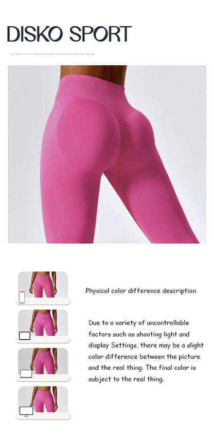 Leggings de yoga de alta calidad Hearuisavy para mujer, ideales para fitness al aire libre y gimnasio. Leggings transpirables para entrenamiento, con efecto push-up.
