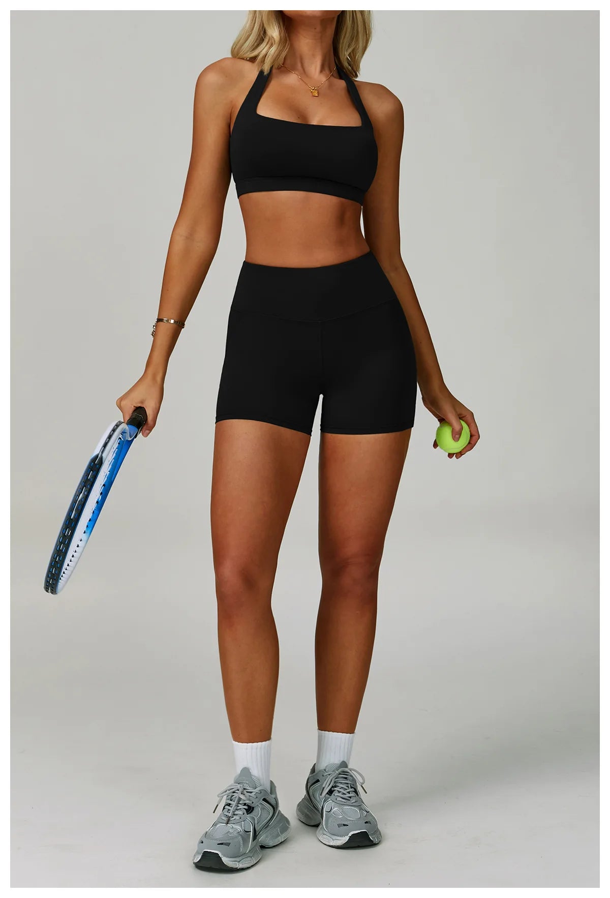 2 Piece Set Women's Tracksuit Fitness Clothes Yoga Sets Sportswear Workout Bra High Waist Leggings Set Gym Clothing Sports Suits