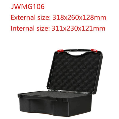 Maleta Caja de Herramientas Profesional Con Esponja Caja de Herramientas Completa Estuches Estuche de Herramientas de Plástico Portátil Estuche de Herramientas Equipo de Seguridad Estuche de Instrumentos
