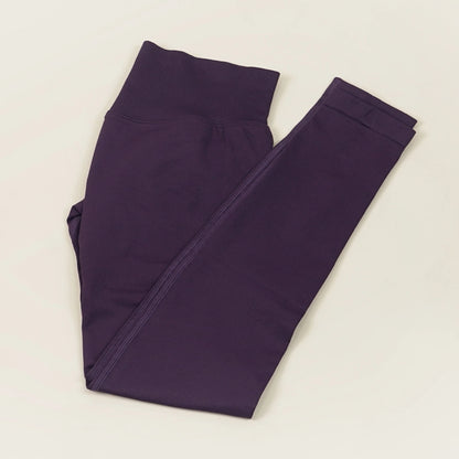 Pantalones de yoga VEQKING Scrunch Butt para mujer, leggings deportivos sin costuras, cintura baja, mallas de gimnasio, pantalones de entrenamiento cálidos de secado rápido para otoño.