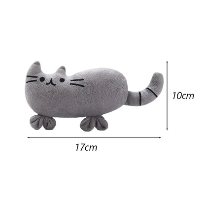 Juguete chirriante con forma de animales para perros pequeños, peluches, juguetes interactivos para masticar, accesorios para jugar con cachorros malteses.