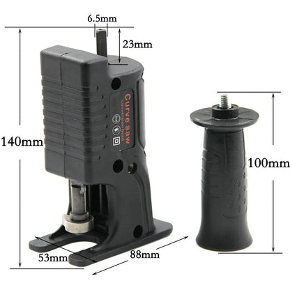 Taladro eléctrico de mano a sierra eléctrica Sierra alternativa doméstica Juego de accesorios para herramientas eléctricas de mano de carpintero a pequeña escala