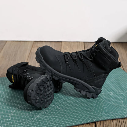 Zapatos de seguridad para el trabajo para hombres, zapatillas ligeras de trabajo protectoras, zapatos ligeros, zapatos transpirables, zapatos de trabajo antiperforación.