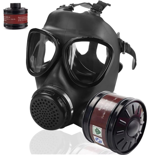 Máscara de gas MF14, prevención de sustancias químicas irritantes, protección contra la contaminación nuclear y otros agentes de gas, equipo de seguridad.