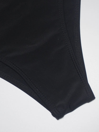 Traje de baño de una pieza con tiras cruzadas para mujer, con control de abdomen ajustable, moderno y cómodo para diferentes tipos de cuerpo.