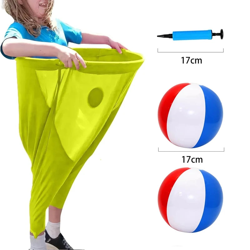 Conos marcadores para juegos de patio "Granny Pants", juegos de patio, juego de reunión familiar, juego gigante para exteriores, kit de juegos recreativos de lanzamiento