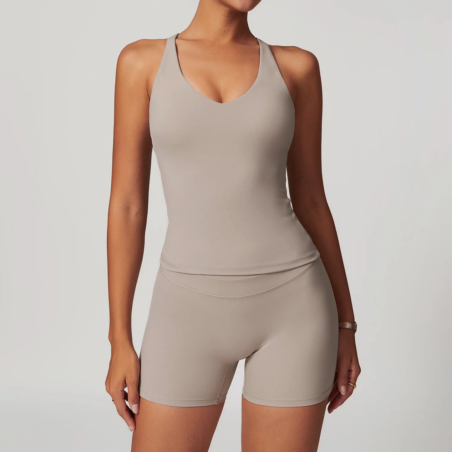 SWELTERING Conjunto de 2 piezas de ropa deportiva para mujer, conjunto de yoga, ropa deportiva para gimnasio, trajes de yoga, conjunto de fitness, chándales, sujetador deportivo, leggings para gimnasio