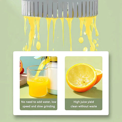 Extractor de jugo portátil, exprimidor automático de frutas para el hogar, exprimidor automático de jugo de naranja y limón, extrusor USB