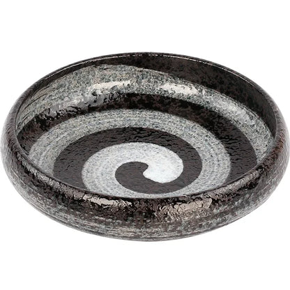 Platos de sushi de cerámica retro creativos, bocadillos japoneses y coreanos, platos y platos pequeños, juego de platos de cerámica, juego de platos japoneses