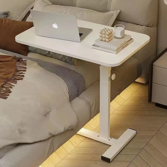 Mesita de noche móvil, escritorio de oficina para el hogar, mesas plegables para dormitorio de estudiantes, escritorio elevable para computadora, banco de trabajo móvil