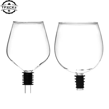 Inserte la copa de vino tinto en su botella de vino tinto, copa de champán con sello de silicona.
