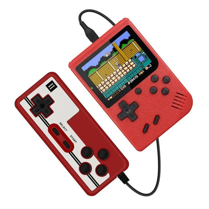 Consola de videojuegos retro portátil mini, reproductor de juegos portátil de 8 bits, juegos 400 en 1 integrados, salida AV, consola de juegos Gameboy videojuego