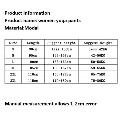 Pantalones de yoga para mujer, pantalones deportivos de talla grande para mujer, leggings de yoga, pantalones bombachos coloridos, pantalones de baile, yoga y taichí, pantalones de modal para mujer.