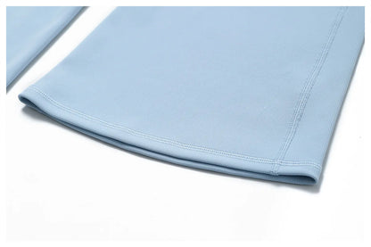 Pantalones de yoga acampanados para mujer, leggings de cintura alta, pantalones de pierna ancha, pantalones deportivos para gimnasio, entrenamiento físico, pantalones acampanados para baile latino.