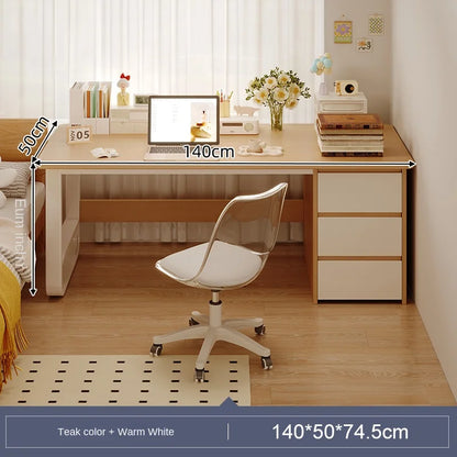 Escritorio ejecutivo con cajones, almacenamiento en esquina, suministros para sala de estar, escritorios para computadora, patas, muebles europeos para mesa de computadora