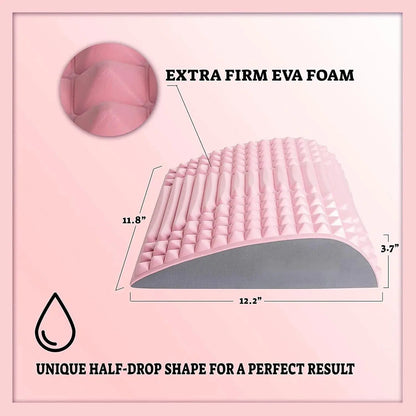Almohada de estiramiento de espalda, soporte lumbar para cuello, masajeador para cuello, cintura, espalda, hernia discal, alivio del dolor, herramientas de masaje y relajación.